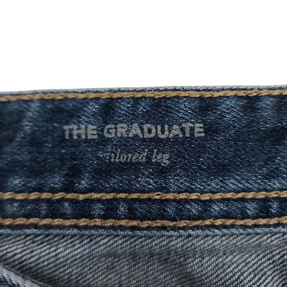 Adriano Goldchmied Jeans Mens 32x31 Blue The Graduate Tailored Fit Stretch Denim